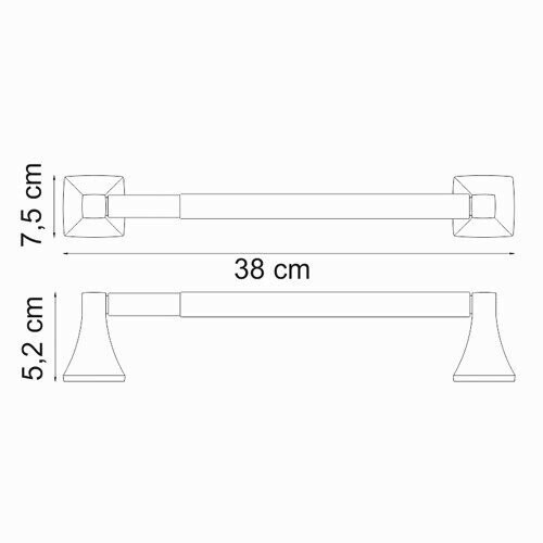 Держатель бумажных полотенец WasserKRAFT Wern K-2500 арт. K-2591