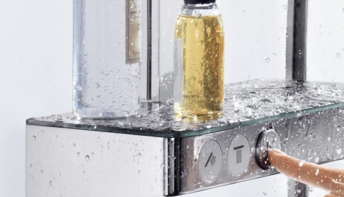 Душевая система 300 с термостатом ShowerTablet Select 300 Raindance Select E Hansgrohe, хром арт. 27127000