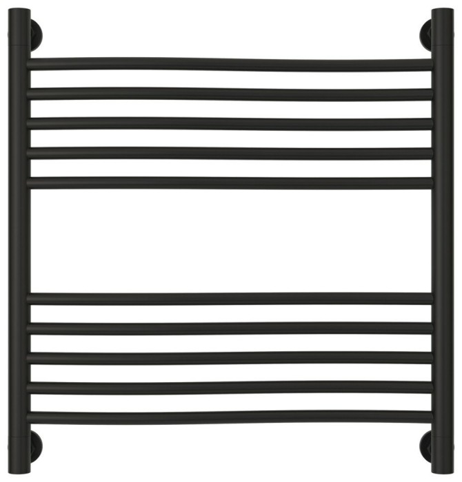 Сунержа Водяной полотенцесушитель 600x600, Флюид+, 31-0222-6060 цвет: матовый чёрный