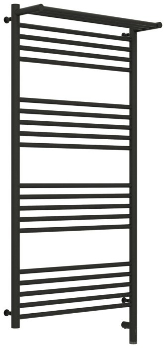 Сунержа Электрический полотенцесушитель 1200x600, Богема 3.0 с 1 полкой, 15-5807-1260 цвет: тёмный титан муар