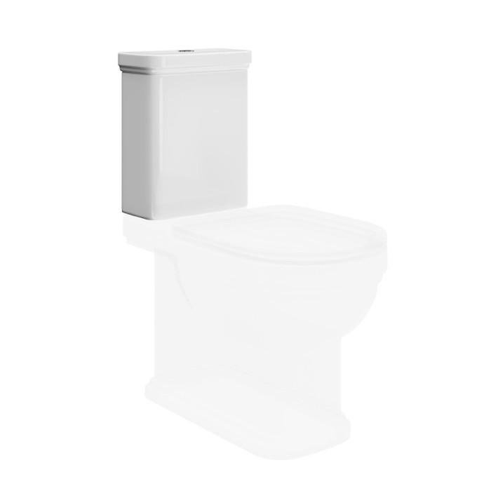 Бачок для унитаза, Pompei Kerama Marazzi, белый - PO.cis.01