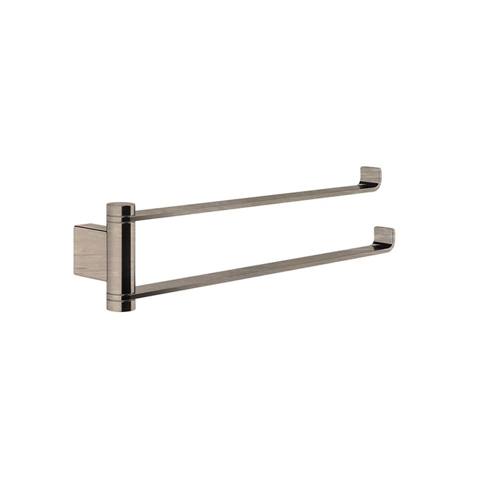 Поворотный двойной полотенцедержатель., Gessi Emporio accessories, finox brushed nickel арт. 63617#149