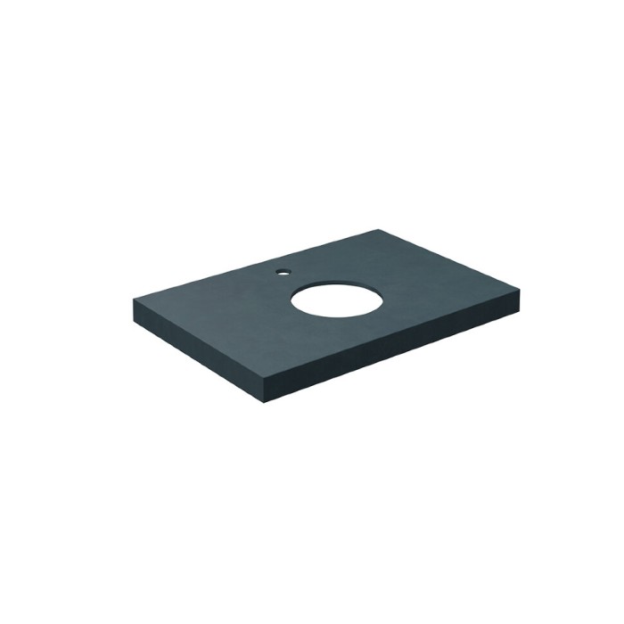 Столешница из керамогранита Про Чементо 70x48см, Canaletto Kerama Marazzi, синий - CN70.DD507320R
