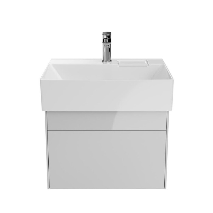 Тумба подвесная 2 ящика 60 см, Logica Kerama Marazzi, белый - LOG.60.2\WHT