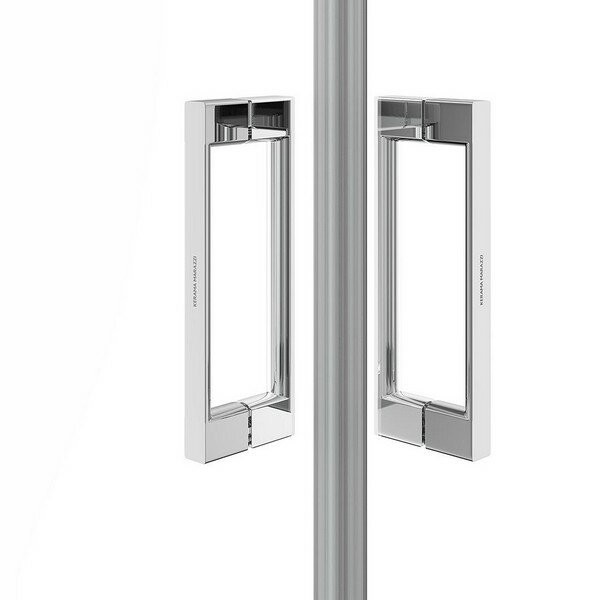Душевой уголок 100х100х195, раздвижной, квадратный, Vetro Kerama Marazzi, хром - VE.100.SSD.CR