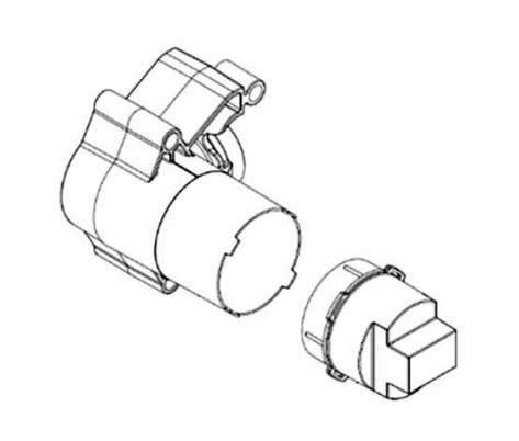 Душевая система Almar Core с термостатом, верхний душ Velvet Rain 30х30см 2 режима, цвет черный матовый
