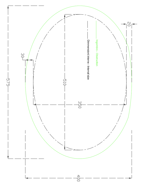 Раковина Hidra Ceramica One Shot A104 57,5х40см встраиваемая арт. A104.001
