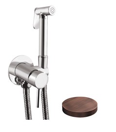 Гигиенический душ со смесителем, Giulini Shut off, медь матовая арт. SH23BROP