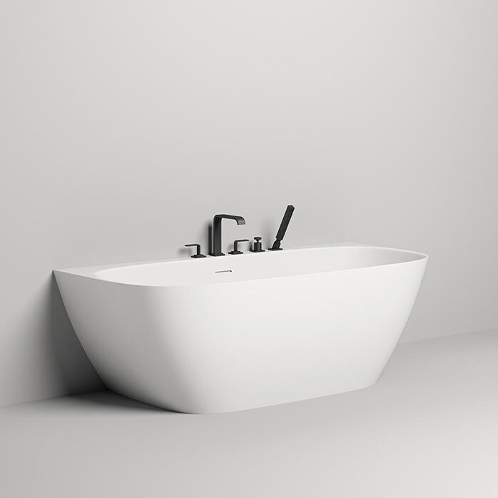 Ванна пристенная 170x80, глянцевая, Salini SOFIA WALL арт. 102512G