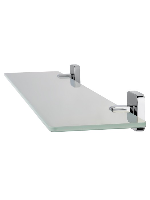 Стеклянная полка для ванной, Wonzon & Woghand Still, WW-6627 цвет: хром