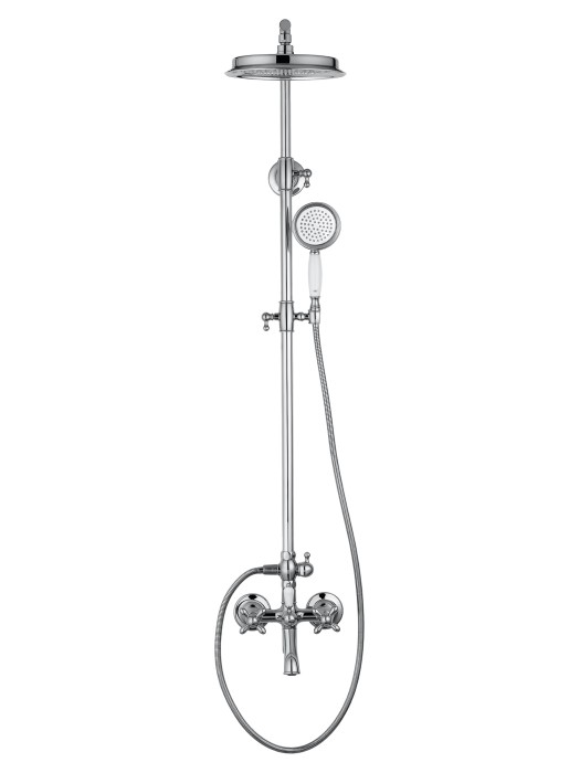 Душевая система, Wonzon & Woghand Retro, WW-88739020-CR цвет: хром
