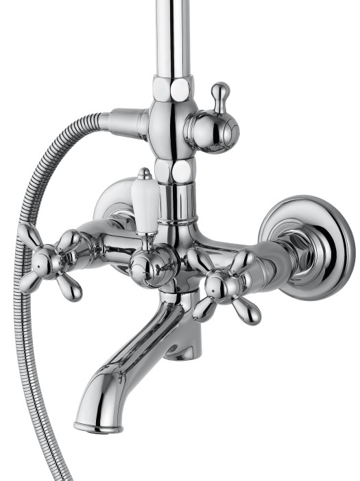 Душевая система, Wonzon & Woghand Retro, WW-88739020-CR цвет: хром