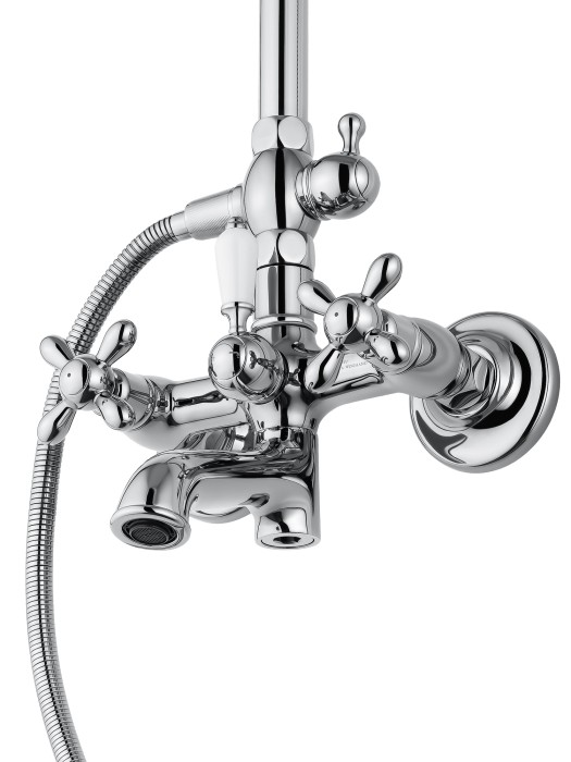 Душевая система, Wonzon & Woghand Retro, WW-88739020-CR цвет: хром