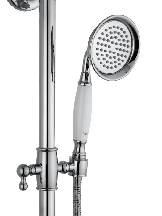 Душевая система, Wonzon & Woghand Retro, WW-88739020-CR цвет: хром