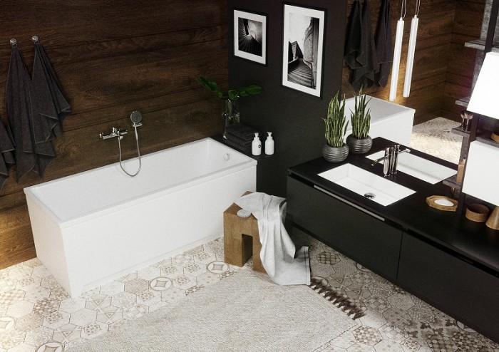 Акриловая ванна 170х70 Aquatek Лайма арт. LAI170-0000001