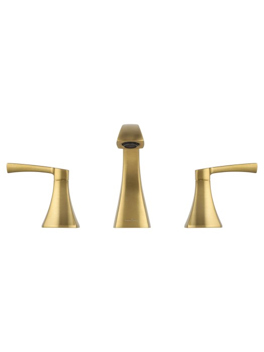 Смеситель для раковины на 3 отверстия, Wonzon & Woghand Flex, WW-88083095-BG цвет: золото