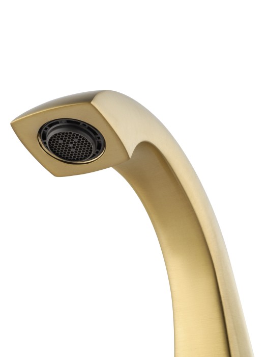 Смеситель для раковины на 3 отверстия, Wonzon & Woghand Flex, WW-88083095-BG цвет: золото