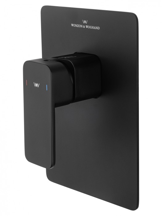 Смеситель для душа встраиваемый, Wonzon &amp; Woghand Arnie, WW-694700-2-MB цвет: черный