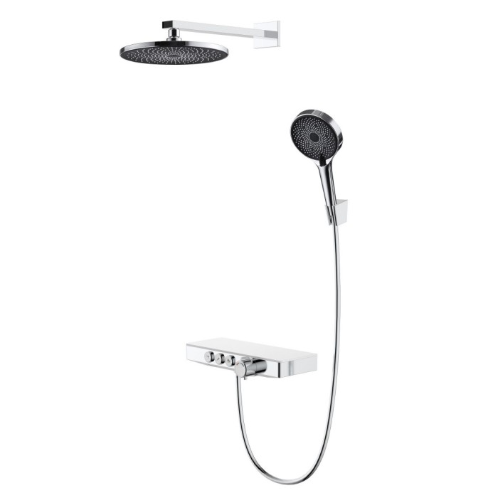 Душевой комплект BERGES Morans, хром арт. 075003
