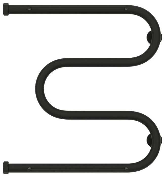 Сунержа Водяной полотенцесушитель 500x500, М-образный, 15-4008-5050 цвет: тёмный титан муар