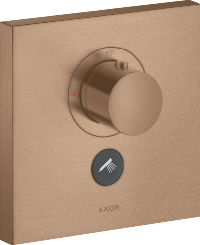 Термостат для душа ShowerSelect Axor, шлифованное красное золото арт. 36716310
