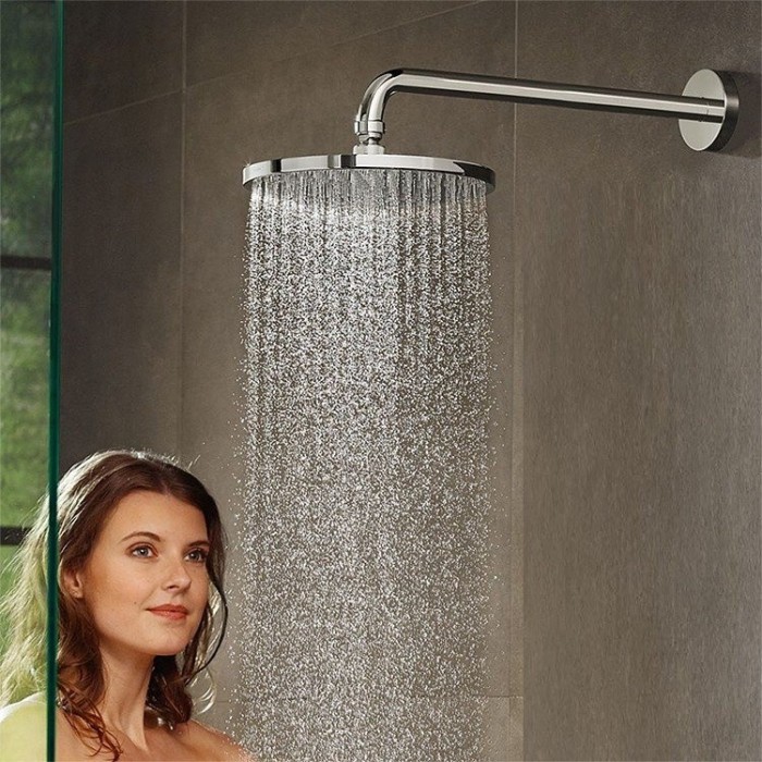 Верхний душ с настенным кронштейном Raindance S Hansgrohe, хром арт. 27607000