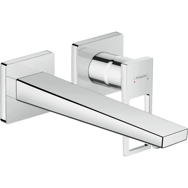Смеситель для раковины скрытого монтажа, настенный, Hansgrohe Metropol, хром арт. 74526000