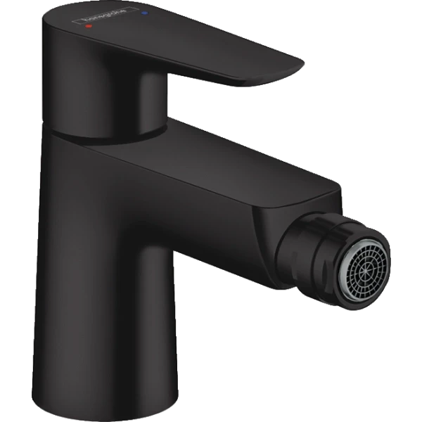 Смеситель для биде со сливным гарнитуром, Hansgrohe Talis E, черный арт. 71720670