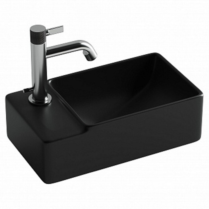 Подвесная раковина Ceramicanova Element, черный арт. CN5046MB