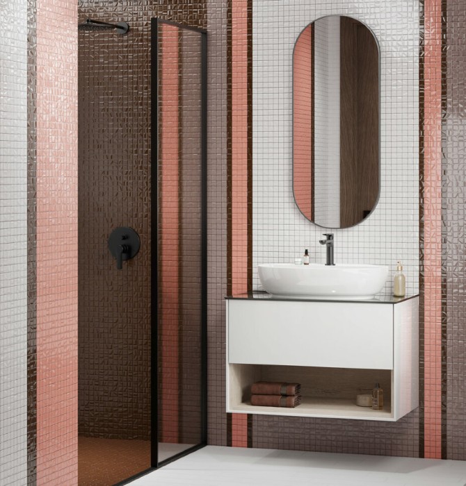 Раковина накладная 60x40см, Plaza Kerama Marazzi, белый - PLR.wb.60.1