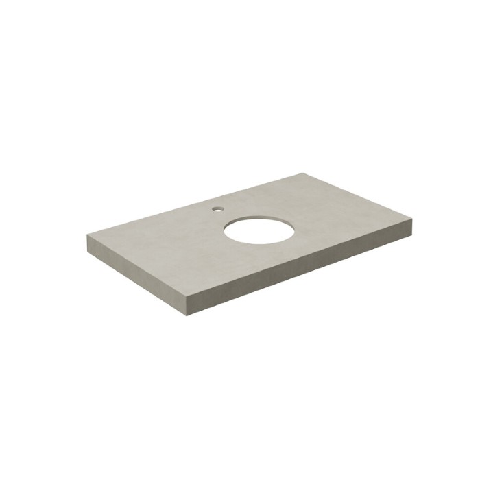 Столешница из керамогранита Про Чементо 80x48см, Canaletto Kerama Marazzi, бежевый - CN80.DD506920R
