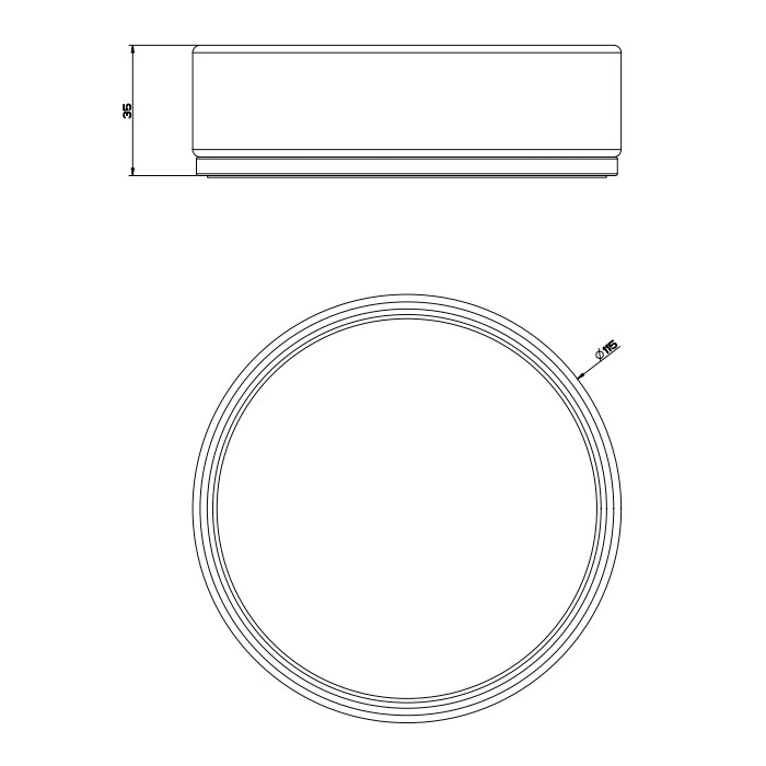 Мыльница настольная, Gessi Inciso, хром арт. 58525#031