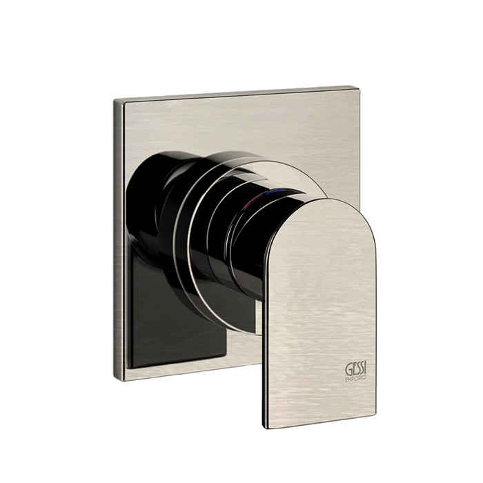 Смеситель для душа, встраиваемый, на 1 позицию, Gessi Emporio Via manzoni, finox brushed nickel арт. 38722#149