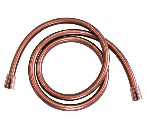 Шланг для душа ПВХ 120 см медь глянцевый, Remer, 332CN2G120RL