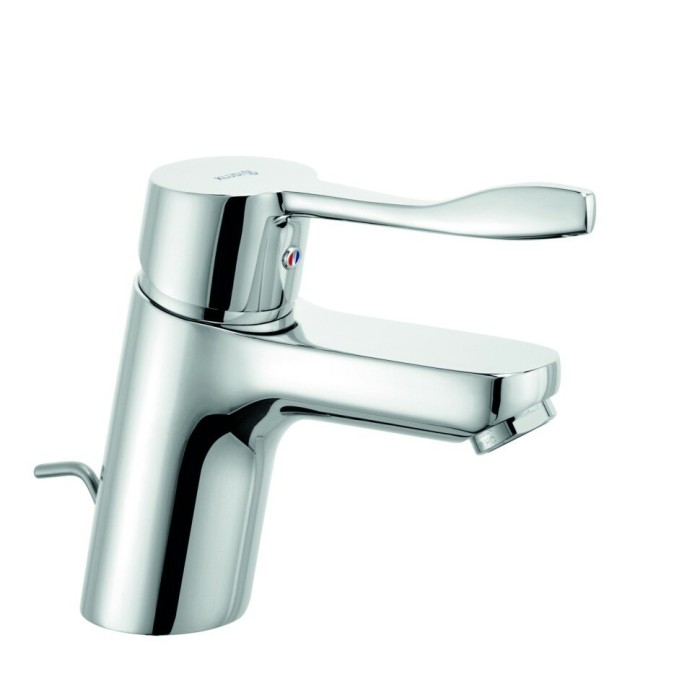 Однорычажный смеситель на умывальник 70, c донным клапаном, pure and easy Kludi, хром - 372840565