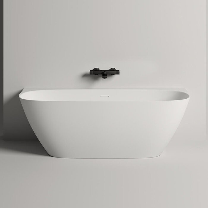Ванна пристенная 170x80, матовая, Salini SOFIA WALL арт. 102522M