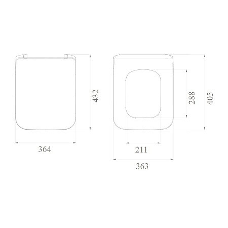 Крышка массив для унитаза микролифт bronze, Boheme Puro - 958-BR