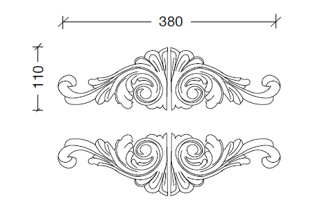 Ручка silver, Boheme Neoart - 829-SL