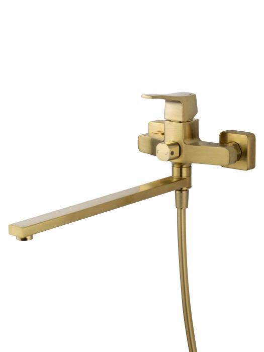 Смеситель для ванны, Wonzon & Woghand Flex, WW-639906-BG цвет: золото