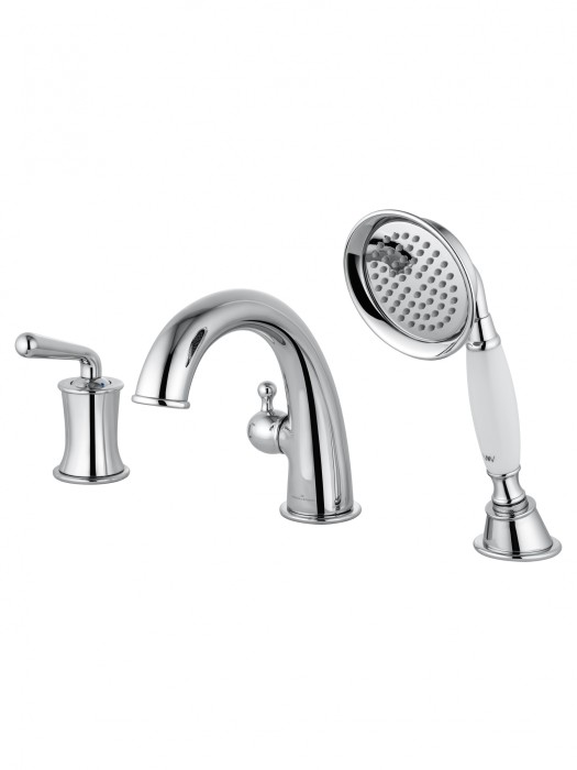 Смеситель на борт ванны, Wonzon &amp; Woghand Steam, WW-88659008-CR цвет: хром