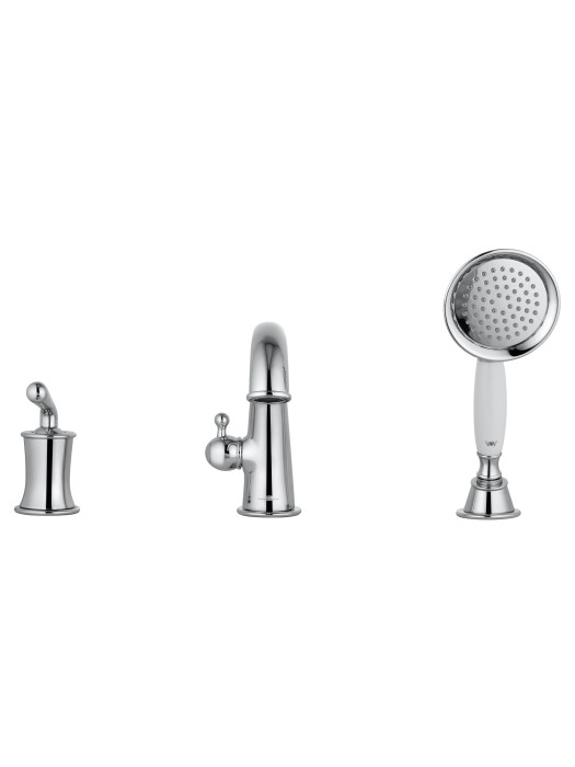 Смеситель на борт ванны, Wonzon & Woghand Steam, WW-88659008-CR цвет: хром