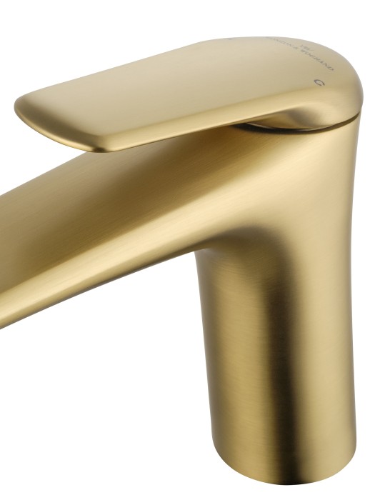 Смеситель для раковины, Wonzon & Woghand, WW-A41222-BG цвет: золото