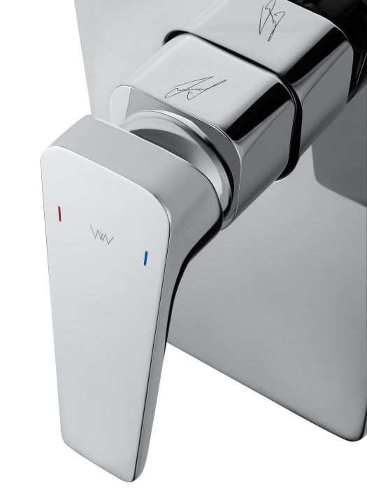 Смеситель для душа встраиваемый, Wonzon & Woghand Athens, WW-084700-CR цвет: хром