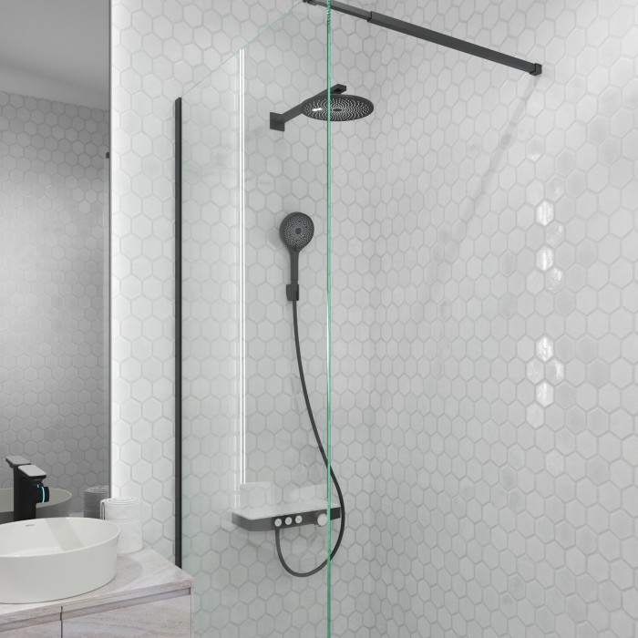 Душевой комплект BERGES Morans, черный арт. 075004