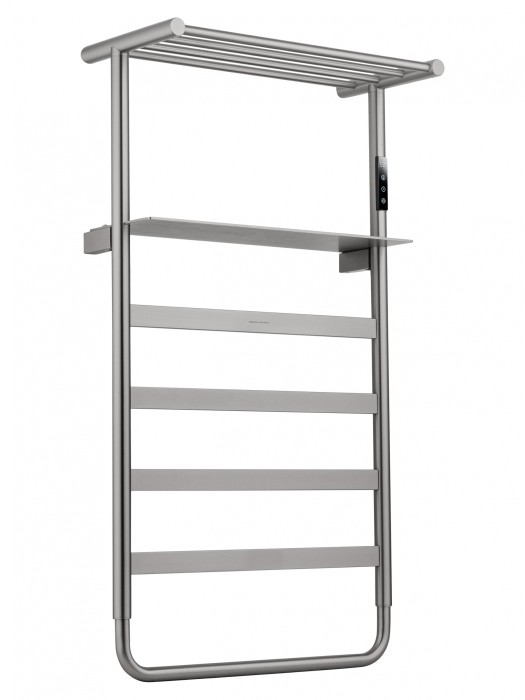 Полотенцесушитель электрический, Wonzon &amp; Woghand Dusseldorf, WW-A208-BR цвет: никель