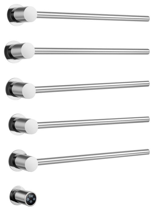 Полотенцесушитель электрический встраиваемый, Wonzon &amp; Woghand Hamburg, WW-AL315-CR цвет: хром