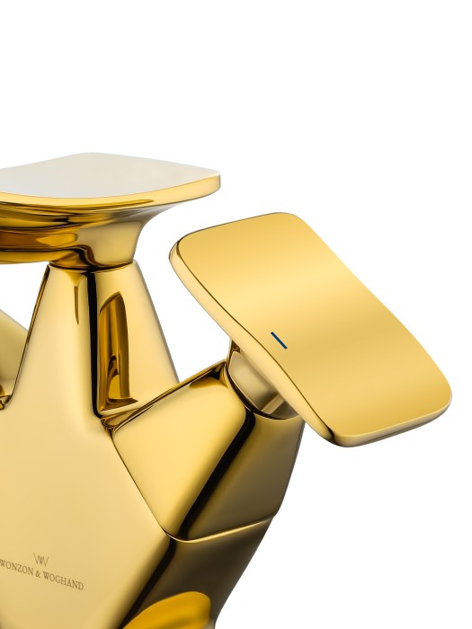 Смеситель для биде, Wonzon & Woghand Shakespeare, WW-655001-DG цвет: золото