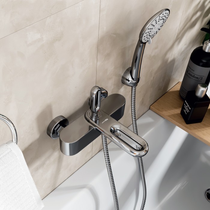 Смеситель для ванны с коротким изливом Kammel 1800 WasserKRAFT арт. 1801