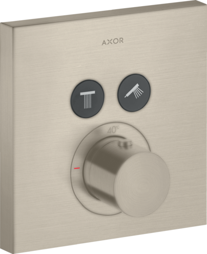 Термостат для душа ShowerSelect Axor, шлифованный никель арт. 36715820