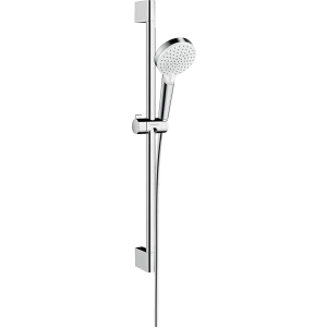 Душевой гарнитур Green со штангой 65см Crometta Hansgrohe, белый, хром арт. 26554400